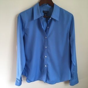 Ann Taylor Button Front Top Size 12